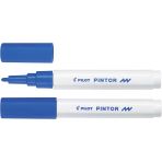 Pilot Pintor Keçeli Markör Dekor Boya Kalemi (F) Mavi Sw-Pt-F-L (6 Lı Paket)