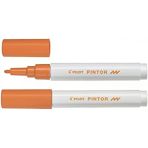 Pilot Pintor Keçeli Markör Dekor Boya Kalemi (F) - Turuncu Sw-Pt-F-O (6 Lı Paket)