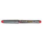 Pilot SVP-4M-R 51002050 V Pen Silver Kırmızı Dolma Klem