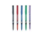 Pilot V5 Hi-tecpoint 5 Farklı Renk Iğne Uçlu Mürekkepli Kalem Set 2