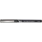 Pilot V5 Hi-Tecpoint tükenmez kalem (iğne ucu, sıvı mürekkep) 12 adet, siyah