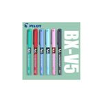 Pilot-V5 Iğne Uçlu Roller Kalem 6 Renk Set