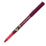 Pilot V7 Hi-Tecpoint Kırmızı İğne Uçlu Kalem