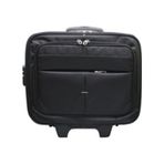 Pilot Valiz Kabin Tipi Pilot Çanta Çek Çekli Valiz Laptop Bölmeli siyah