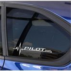Pilot Yan Cam Sticker Oto Kapı Aksesuar 20cmx7cm
