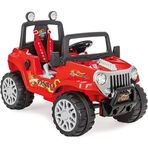 Pilsan 05-107 Kırmızı 12 V Ranger Kumandalı Akülü Jeep