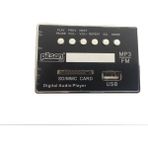 Pilsan Akülü Araba Mp3 Çalar Fm Radyolu Geniş Tip - Siyah