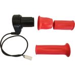 Pilsan Fırtına Wind Poyraz Atv Motor Gaz Kolu - Kırmızı - Siyah