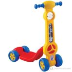 Pilsan Mini Sarı-Kırmızı Scooter