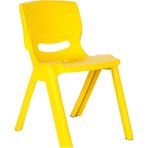 Pilsan PİLSAN Happy Sandalye Sarı 03 461 Ergonomik Tasarım ve Sağlam Özellikler