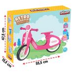 Pilsan Retro Mavi Bisiklet Scooter