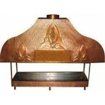 Pimak Bakır Izgara Açık Kömürlü 100 x 45 x 120 (cm)