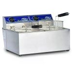 Pimak Elektrikli Ekonomik Model Fritöz 10 +10 LT 60 x 60 x 30 (cm)