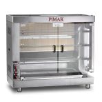 Pimak Kollu Setüstü Piliç Çevirme Makinesi 3 Şiş 15piliç Doğalgazlı