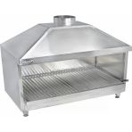 Pimak Paslanmaz Izgara Kömürlü 120 x 60 x 105 (cm)