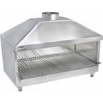 Pimak Paslanmaz Izgara Kömürlü 75 x 60 x 105 (cm)