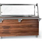Pimak Soğutmalı Teşhir Ünitesi 150 x 70 x 85 / 135 (cm) Elektrikli
