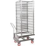 Pimak Tepsi Taşıma Raf + Araba 40 Tepsi 115 X 91 X 74,5 (Cm)