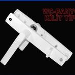 PİMAPEN KAPI KOLU WC-BANYO TİPİ PVC KAPI KOLU