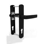 Pimapen PVC Alüminyum Silindirli SİYAH Kapı Kolu 85/35