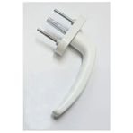 Pimapen Pvc Pencere Kapı Kolu Pimapen Kol Tekli Kol Beyaz (5 ADET) Mssineklik9