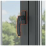 Pimapen PVC Pencere Kolu – Plastik – Antrasit – Model 2 – (2 Adet)