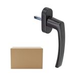Pimapen PVC Pencere Kolu – Plastik – Siyah – Model 1 – (200 Adet / 1 Koli)