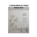 Pimapen Sineklik Yedek Parça Takımı ( Köşeler Menteşeçıtçıttutacak)