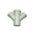 Pimaş Çift Çatal 45 Kalde 50X50 Mm Atık Su Borusu 6 Adet