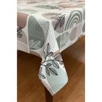 Pimula Home Pvc Elyaf Tabanlı Silinebilir Muşamba Masa ÖRTÜSÜ_1239 - Krem - 140 x 140 cm