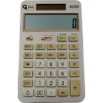Pin 103G Gold Hesap Makinesi 12 Haneli Yumuşak Tuş Takımı ile Güneş Enerjisi ve Pil Destekli