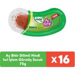 Pınar Aç Bitir Hindi Isıl İşlem Görmüş Sucuk 75g x 16 Adet - 75 gr
