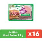 Pınar Aç Bitir Hindi Salam 75 g x 16 Adet - 75 gr