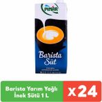 Pınar Barista Yarım Yağlı Inek Sütü 1 L X 24 Adet