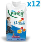 Pınar Çocuk Sade 500 ml x 12 Devam Sütü