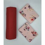 Pınar Home Collection %100 Organik Pamuk Kumaş Lastikli Çarşaf+Yastık Kılıfı***köşe Derinliği 28-30 Cm***\\\yeni Sezon/// - Kırmızı - 120 x 200