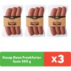 Pınar Kasap Dana Frankfurter Sosis 255 g x 3 adet - 255 gr