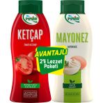 Pınar Ketçap 600 G + Mayonez Light 500 G - 1 Paket
