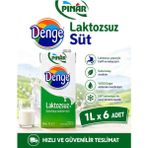 Pınar Laktozsuz Süt 1lt x 6 Adet