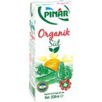 Pınar Organik Süt 200 ml x 27 Adet %3,0 Yağlı UHT Süt Doğal ve Sağlıklı İçerik