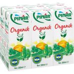 Pınar Organik Süt 6x200 ml