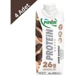 Pınar Protein Kahveli Süt 500 ml x 4 Adet