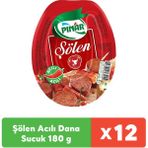Pınar Şölen Acılı Kangal Sucuk 225 g x 12 Adet - 225 gr