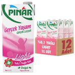 Pınar Süt Light 1 Lt 12Li