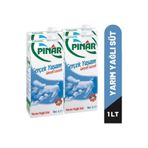 Pınar Süt Yarım Yağlı 1 Lt 4’lü Paket