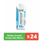 Pınar Vanilya Aromalı Proteinli Süt 500 Ml X 24 Adet