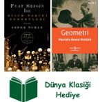 Pınar Yayınları Bilim Tarihi Sohbetleri + Geometri + Dünya Klasiği Hediye - Hayır
