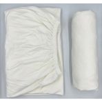 Pınarhome collection Ara Boy Penye Lastikli Çarşaf (120X200) - Krem - 120 x 200