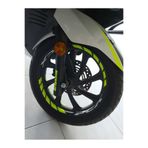 pınaxar Honda PCX Jant Neon Yeşil ve Beyaz Renk Sticker Modeli Motor Aksesuar