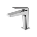 PINCHU Şelale Lavabo Bataryası, Modern Tek Kollu Katı Pirinç Banyo Musluğu, Sıcak ve Soğuk Su Hortumları, Tek Delik
